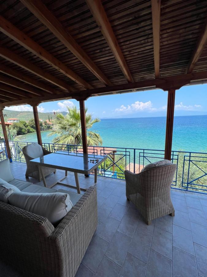 Villas Nies Seaside Appartments Sourpi エクステリア 写真